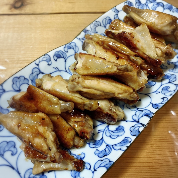 子ども大好き！手羽中の照り焼き